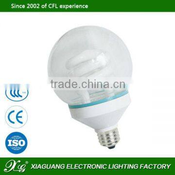 2013 China CFL Light 15W Global Bulb Round Bulb Energy Saving Fluorescent Lamp China