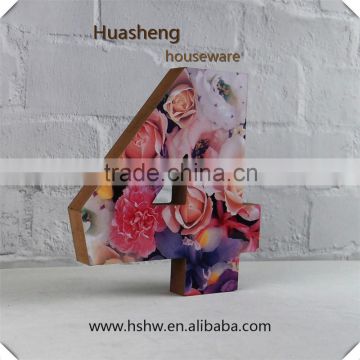 CHEAP PRICES!! custom high quality art craft sublimation numbers with own designs most popular items