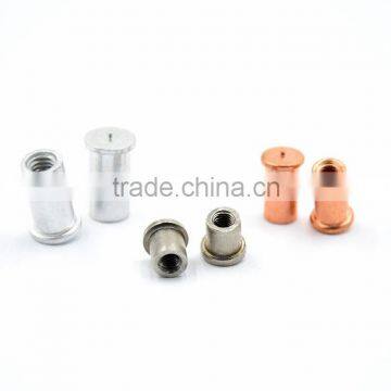 Small Diameter Internally Threaded Aluminum CD Stud