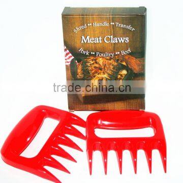 Wholesale FDA Food grade bear pulled meat claws for pork chicken beef BBQ