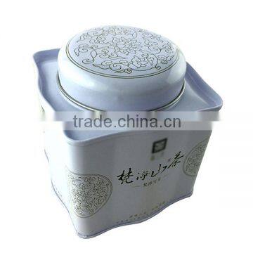 promotional small tea can square ,square vintage tea coffee sugar canisters,china suppliers tin can container