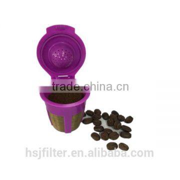 2015 New Product Purple Keurig 2.0 Gold Mesh Coffee Filter Manufacturer