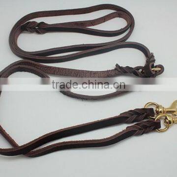 Two Dog Leashes Genuine Leather Leash photo-3