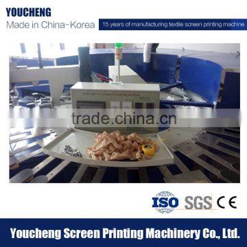 Automatic screen rotary socks/gloves printing machine for sale