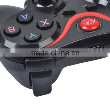 No MOQ T3 Wireless Bluetooth Game Gamepad Joystick Black+Red Android Wireless Game Controller photo-6