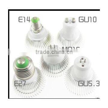 5W GU5.3 E27 MR16 GU10 E14 Hight Power LED Spotlight AC110V 220V 240V or DC12V 24V for Indoor Lighting