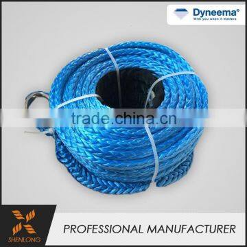 9.5mmX26M blue high quality dyneema winch rope