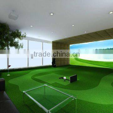 indoor screen golf simulator