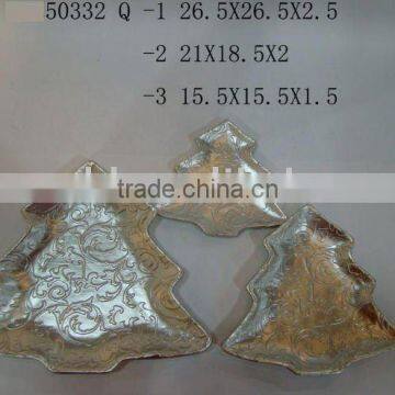 Christmas Pottery Decorative Plate