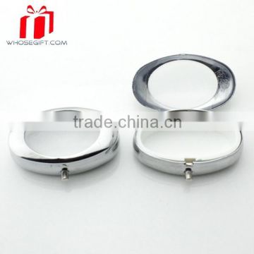 Zinc Alloy Pill Box Round Pill Box, High Quality Round Pill Box,Small Pill Box Fashion Pill Box Popular Pill Box