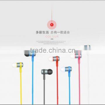 High quality metal bluetooth/wirelessearplugs/earphone