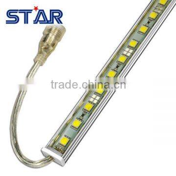 Led Strips Lights WHITE SMD Led 5050 Hard Light Bar Aluminum Rigid LED Showcase Light Bar / 36 LEDs 50cm LED LIGHT