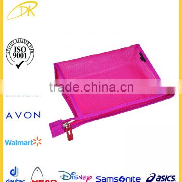 Nylon cosmetic Make-Up bag, Travel kit with ID holder