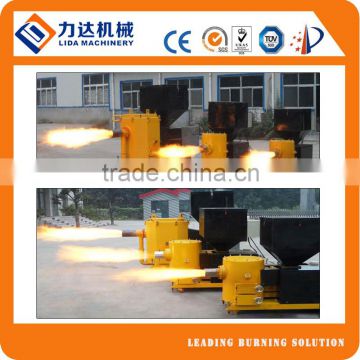 Wood granule burner