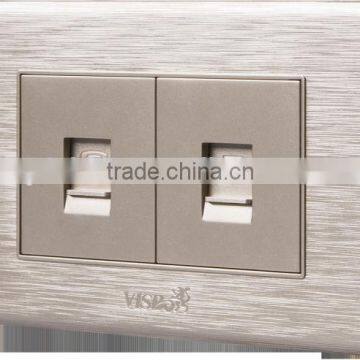 High Quality 220v 10a Portable VISBO Industrial Socket Outlet