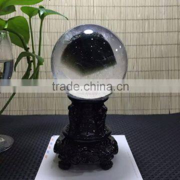 Wholesale Natural Green Ghost Phantom Crystal Sphere/ball