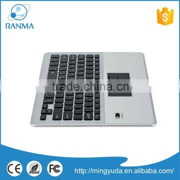 Super Slim Ultrathin Aluminium Bluetooth Keyboard Leather Case