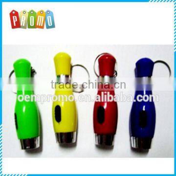 Flashlight style Bowling Pin Keychain