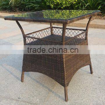 Square or Round Wicker Dining Chair/rattan Table