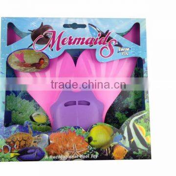 Mermaid fin monofin for water sports,mermaid swim fins mermaid swimming tail for sale with monofin