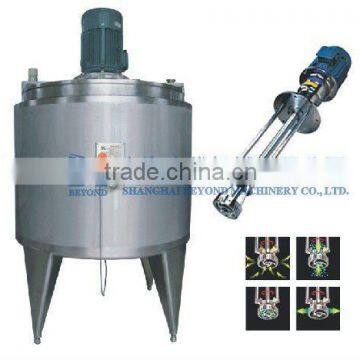 stainless steel high efficiency powder mixing tank(sugar melting,powder and water mixing)