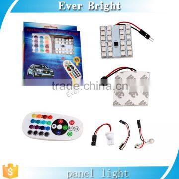 RGB LED Light Auto Remote Controlled Colorful Rgb Led Panel Lighting for Auto Car Led Light photo-5