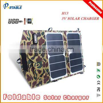 High Efficiency 23.5% 13W Sunpower Foldable Solar Charger for Mobile photo-3