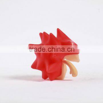 Hedgehog Shape Colorful Vinyl Toy, DIY Vinyl Anmials Toy Manufacturers, High Quality Vinyl Toys photo-3
