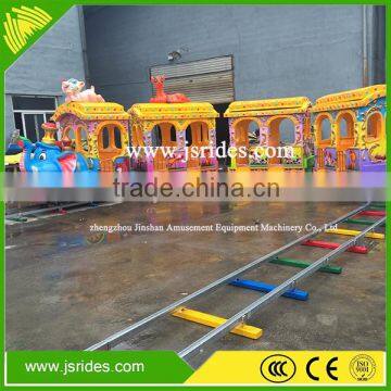 Children Electric Track Train Kids Amusement Ride on Train Sets photo-3