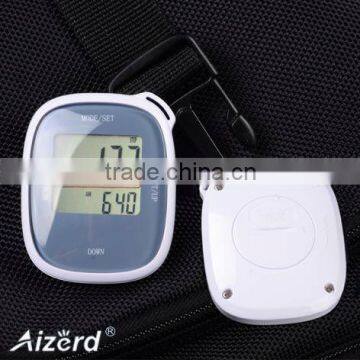 new design 3d g sensor Belt clip pedometer