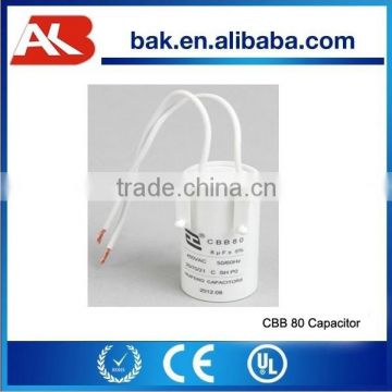 CBB60 motor running capacitor in washing machine