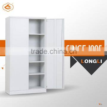 High Quality 2 Door 4 Shelf Adjustable Steel Storage Cabinets/Cupboard for Sale photo-5