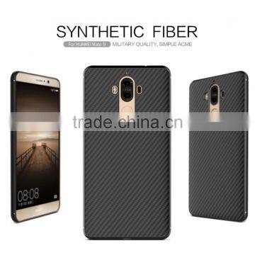 ORIGINAL NILLKIN Synthetic Fiber BACK Case For HUAWEI MATE9 IRON CASE FOR MAGNETIC CAR HOLDER CASE MILITARY CARBON FIBER CASE