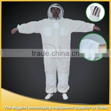 High quality safety clothing 100% cotton bee suit for beekeeping equipment