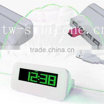 Digital World Time LED Alarm Clock with Calendar