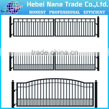 Modern design wrought iron main gate designs / house gate designs / iron main gate designs