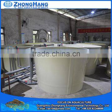 Professional High Quality RAS Fish Farm Aquaculture Tanks