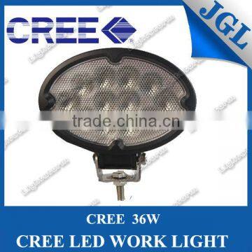 7" 36W CREE LED Work Working Light Lamp Bulb Off-Road 4WD 12v 24v Truck SUV ATV Spot Beam Oval Work Light photo-3