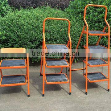 FOLDABLE 2, 3 & 4 STEP LADDER NON SLIP TREAD STEPLADDER SAFETY ALUMINIUM KITCHEN