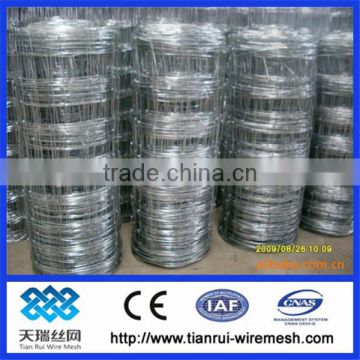 Cheap Galvanized Grassland Fence Metal Woven Wire Fence