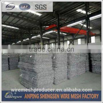 pvc coated hexagonal gabion wire mesh gabion baskets