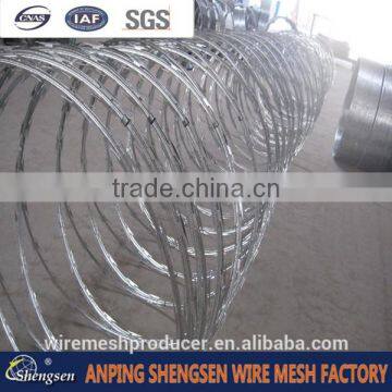 cheap galvanized razor barbed wire for sale