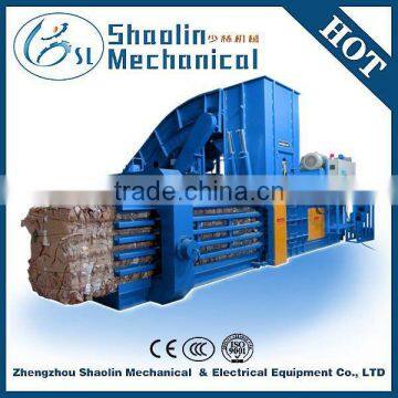 Resource-saving horizontal paper waste compress baler machine with high performance