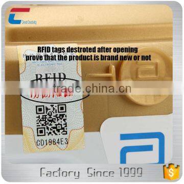NFC Company - 13.56MHz Passive Programmable RFID Anti Counterfeit Sticker Tag photo-2