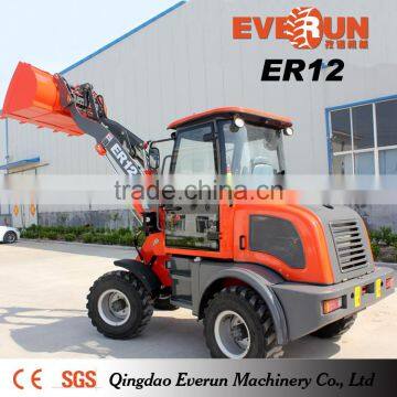 Qingdao Everun ER12 Front Bucket Wheel Loader For Sale photo-5