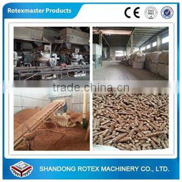 Shandong Rotexmaster Wood/sawdust/rice Husk Pellet Production Line With 2.5-3.5t/h Capacity photo-4