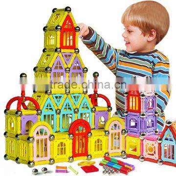 2016 hot sale new design activities Magnetic Building Block Toys for child