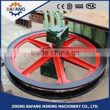 Mining pulley system fixed head hoist sheave winch accessories