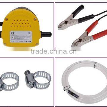 H70112 New12V Oil/Diesel Fluid Extractor Electric Cesiphon Transfer Pump For Car/Motorb