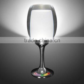 Wine Glasses Rechargeable LED Cup Night Light 1.5w/ USB Charging Cord,7 Color Changing Base,Energy-saving 8-Level photo-5